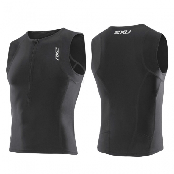 2XU Active tri singlet heren 2014 MT2716a black/black 2XUMT2716ABLK